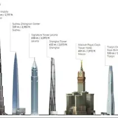 Ile metrów ma najwyższy budynek świata? Zaskakująca wysokość Burj Khalifa