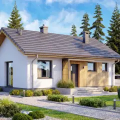 Nowoczesny dom 70m2, marzenie o własnym kącie staje się realne dzięki rządowym projektom domów 70m2 za darmo.