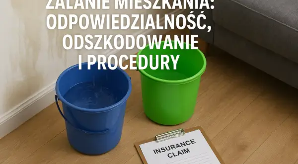 Gdzie zgłosić zalanie mieszkania przez sąsiada, aby uniknąć strat?