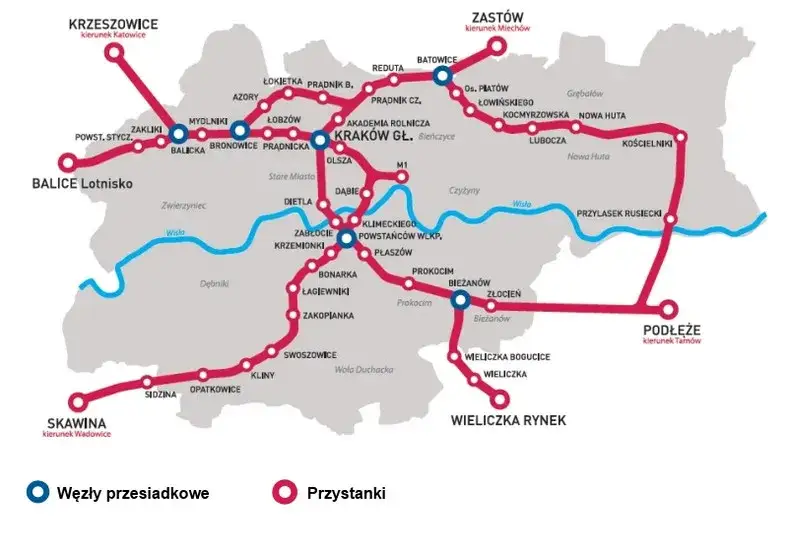 Zdjęcie Jak dojechać do osiedla szkolnego w Krakowie - sprawdź trasy i przystanki